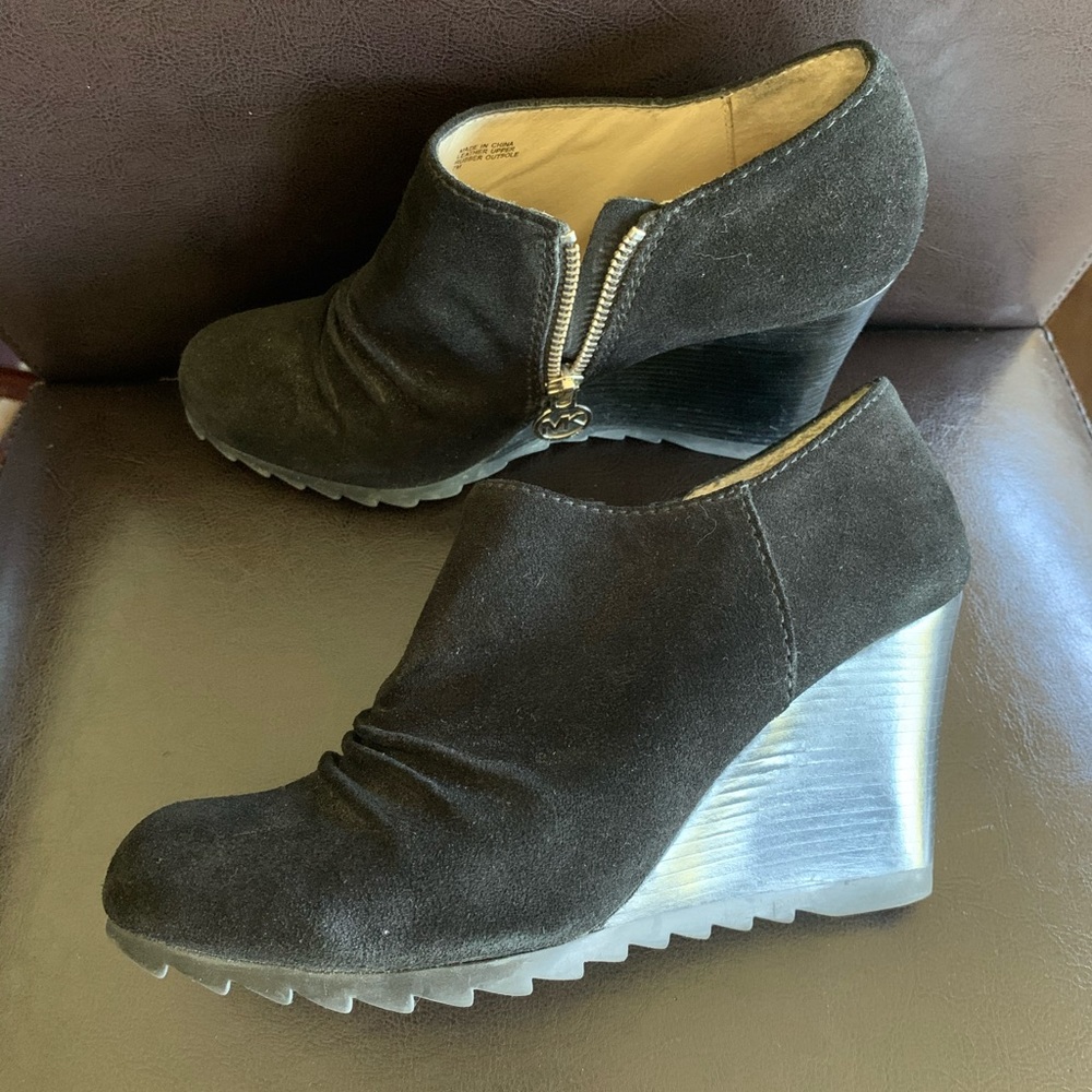 Michael Kors wedge ankle booties